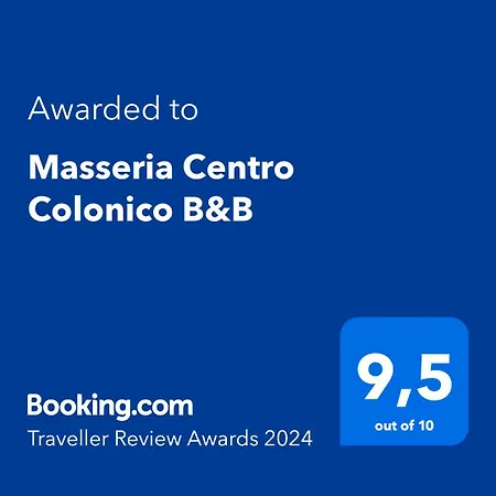 Masseria Centro Colonico Bed and Breakfast 3*